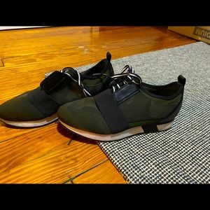 Steven Madden Army Sneakers